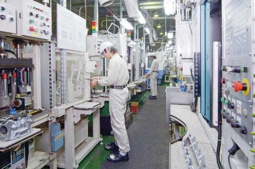 専用加工ライン